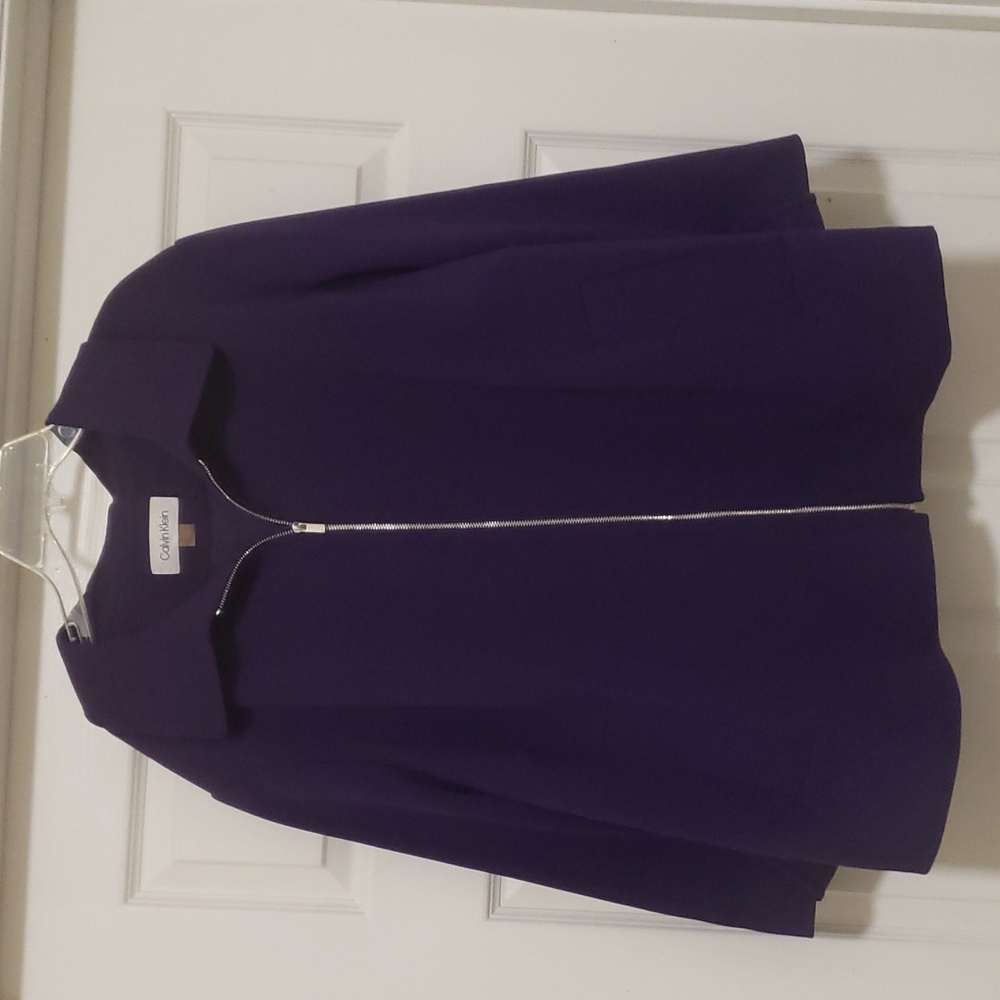 Calvin  klein  woman  purple  jacket